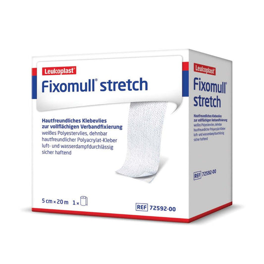 Tela Fixomul stretch blanca adhesiva 5 cm x 20 m