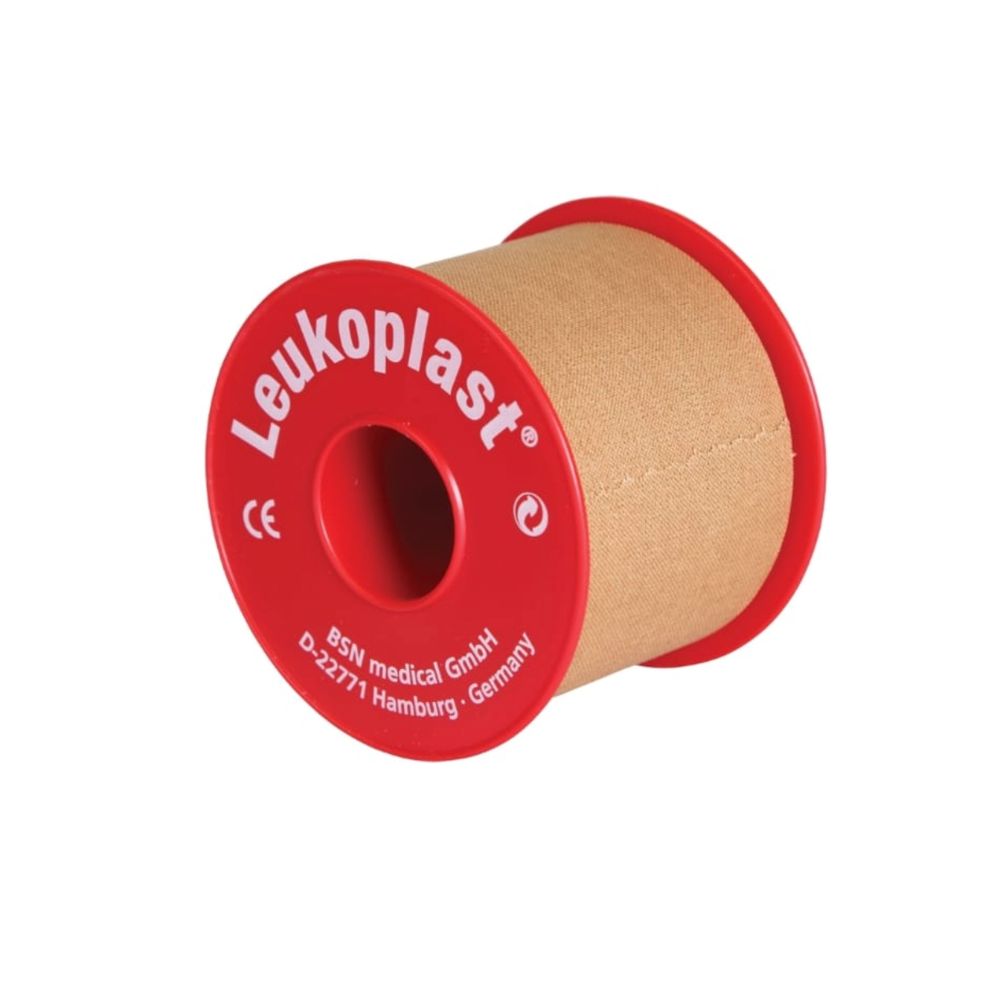 Tela Leukoplast beige, rollo de 5 cm x 5 m