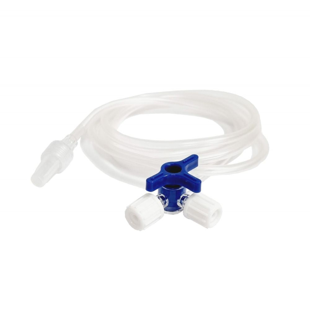 Alargador Venoso 100 cm Con Llave 3 Pasos