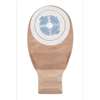 Bolsa de ostomía Opaca 416975 beige con placa adhesiva y filtro circular