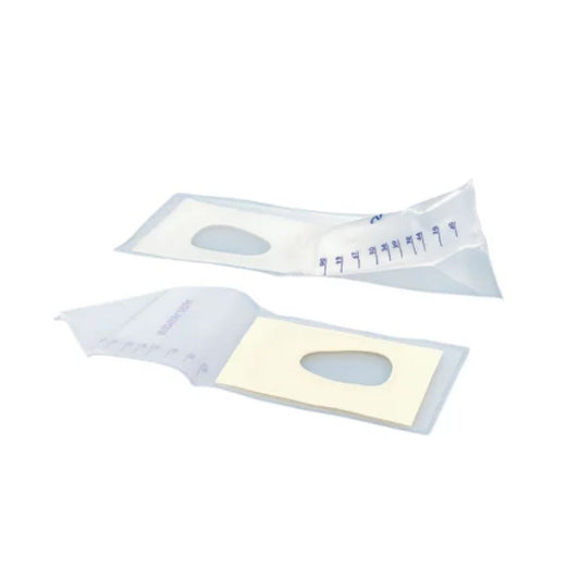 Recolector de orina pediátrico 200 ml, bolsitas con orificio oval