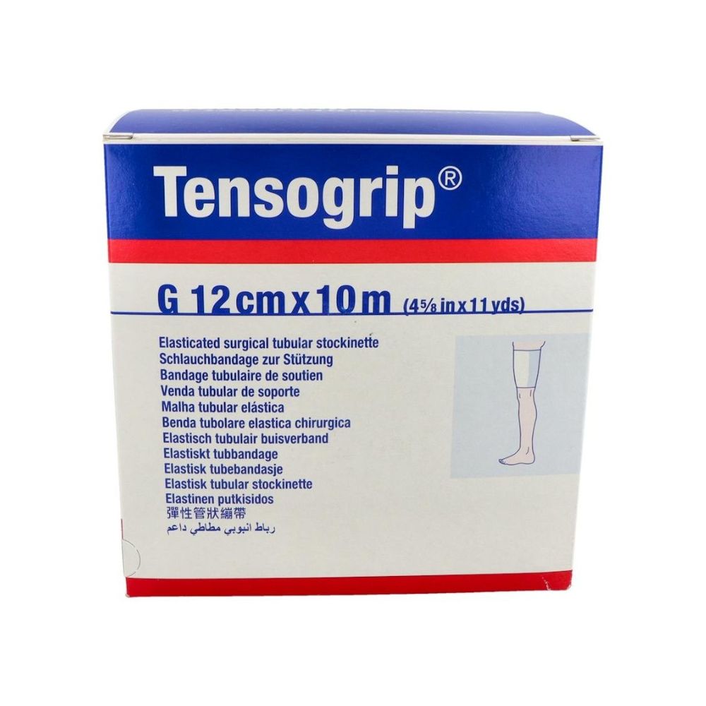 Venda tubular elástica, caja G 12 cm x 10 m