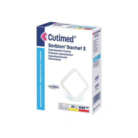 Cutimed Sorbion Sachet S Superabsorber Wundverband 10x10 cm, steril