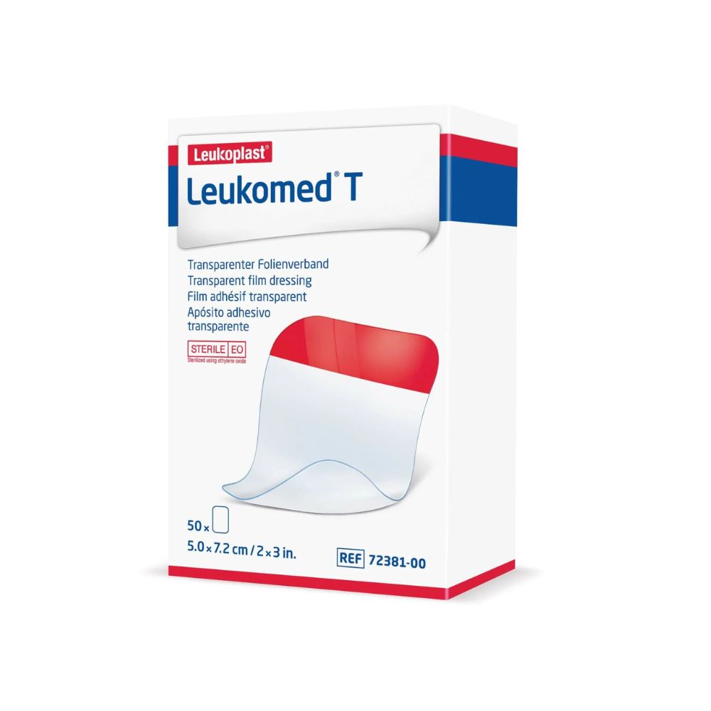 Leukomed T apósito transparente, 5x7,2 cm (caja)
