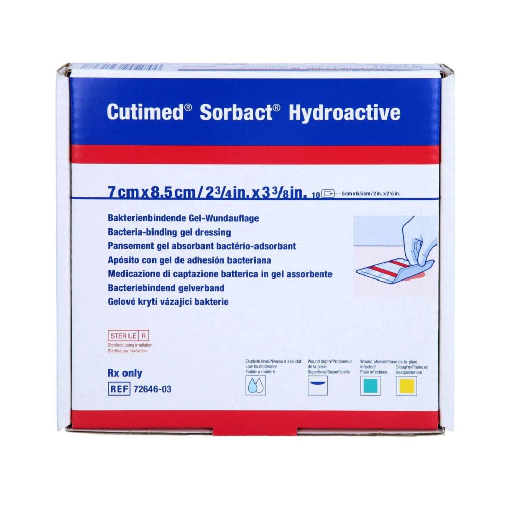 Cutimed Sorbact Hydroactive Ste