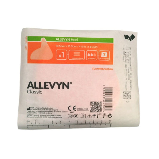 Aposito ALLEVYN Heel no adherente 10,5x13,5 cm, apósito para talón