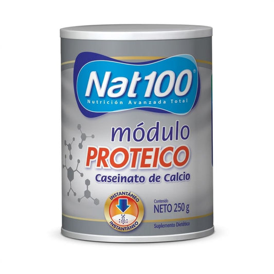 Nat100 módulo proteico de caseinato de calcio, neto 250 g