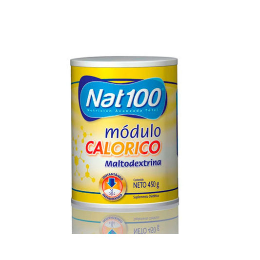 Nat 100 modulo calórico 450 g, barattolo di maltodestrina