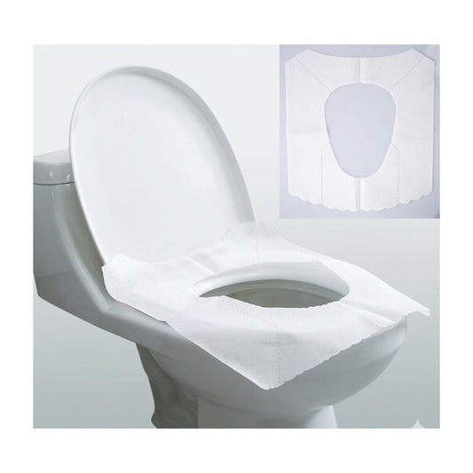 Cubierta para WC de papel desechable, x10 unidades